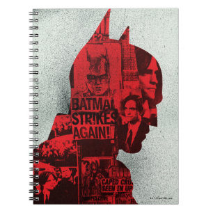 Cuaderno La silueta del periódico Batman