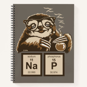 Cuaderno La sirena química descubierta la siesta