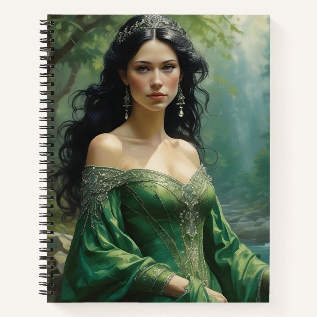 Cuaderno La Soberana del Bosque Esmeralda (Anverso)