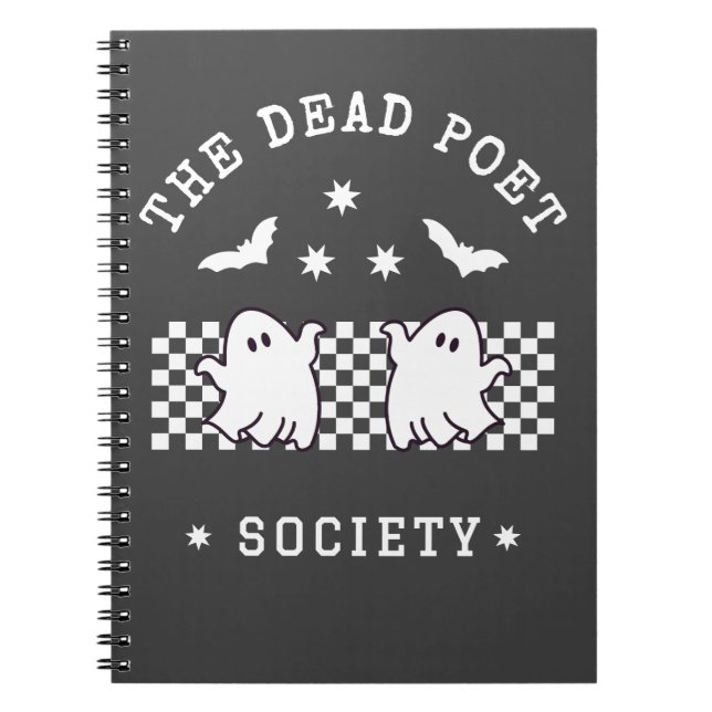 Cuaderno La sociedad de poetas muertos se burla de Hallowee (Frente)