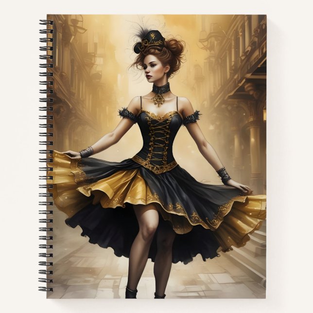 Cuaderno La Sombra Mecánica (Anverso)