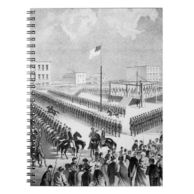 Cuaderno La sublevación de Santee Siux, Mankato, Minnesota, (Frente)