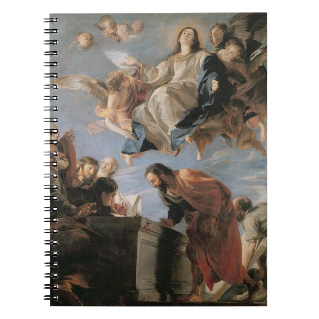 Cuaderno La suposición de la Virgen, 1673 (aceite en lona) (Frente)
