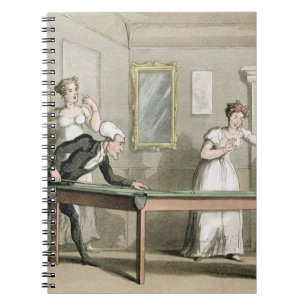 Cuaderno La tabla de billar, 'del viaje del Dr. Syntax