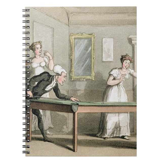 Cuaderno La tabla de billar, 'del viaje del Dr. Syntax (Frente)