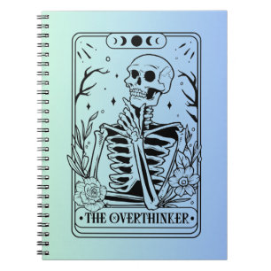 Cuaderno La tarjeta Tarot de Overthinker