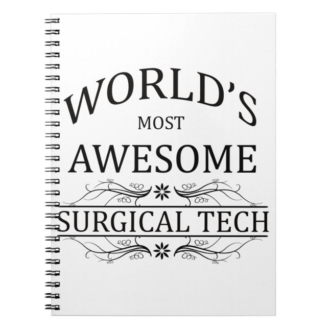 Cuaderno La tecnología quirúrgica más impresionante del (Frente)