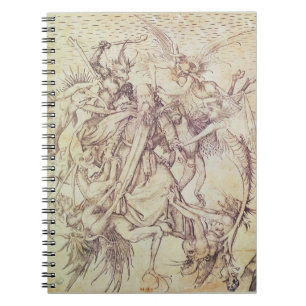 Cuaderno La tentación de St Anthony (grabado)