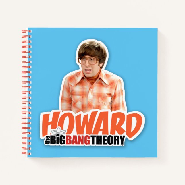 Cuaderno La teoría del Big Bang | Howard (Anverso)