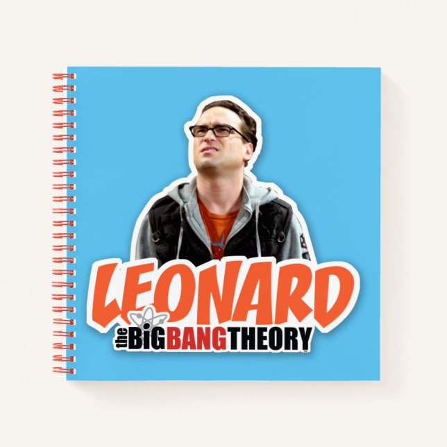 Cuaderno La teoría del Big Bang | Leonard (Anverso)
