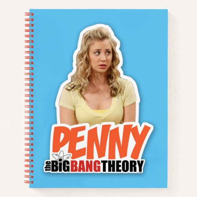 Cuaderno La teoría del Big Bang | Penny (Anverso)