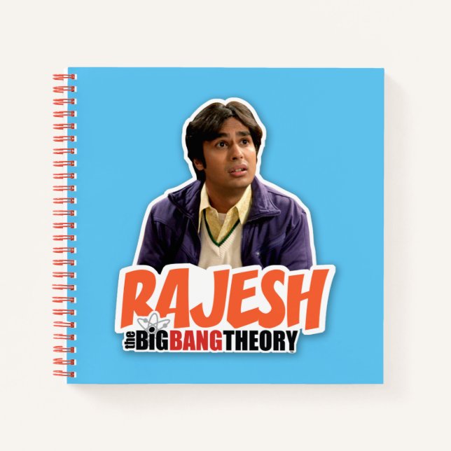 Cuaderno La teoría del Big Bang | Rajesh (Anverso)