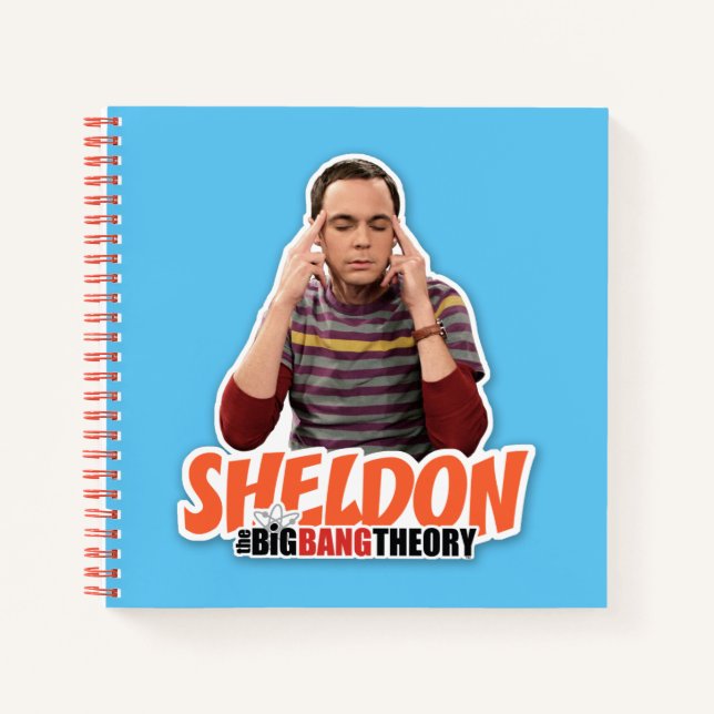 Cuaderno La teoría del Big Bang | Sheldon (Anverso)