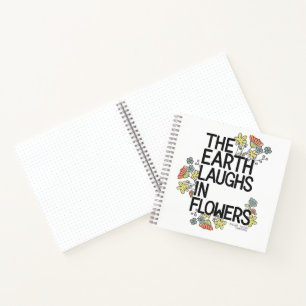 Cuaderno La Tierra ríe en flores