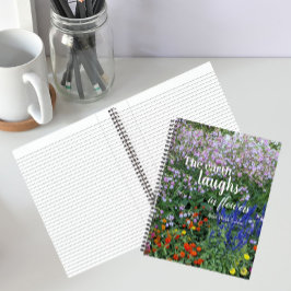 Cuaderno La Tierra se Ríe en Flores Cita Floral