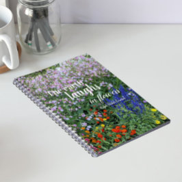 Cuaderno La Tierra se Ríe en Flores Cita Floral