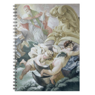 Cuaderno La tormenta calmada milagrosamente en contacto con