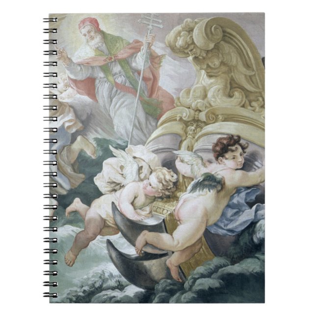 Cuaderno La tormenta calmada milagrosamente en contacto con (Frente)