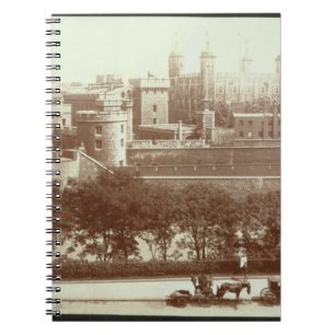 Cuaderno La torre de Londres (foto de la sepia)