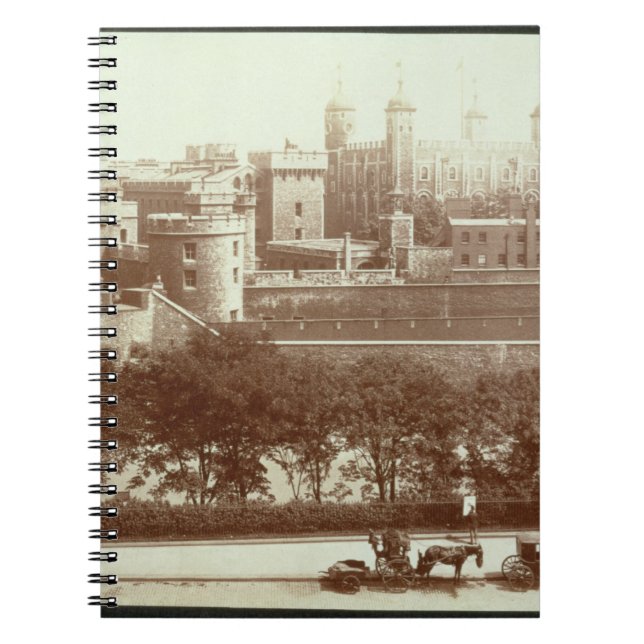 Cuaderno La torre de Londres (foto de la sepia) (Frente)