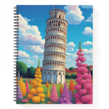 La Torre Inclinada de Pisa en primavera