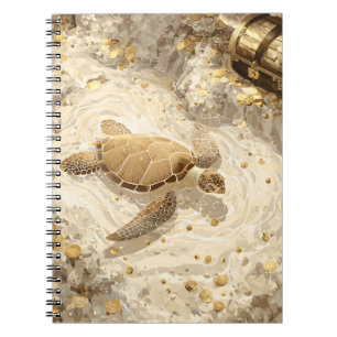 Cuaderno La tortuga dorada y el arte del tesoro oculto