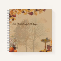 La Tranquila Belleza Del Cambio _Cuaderno De Otoño