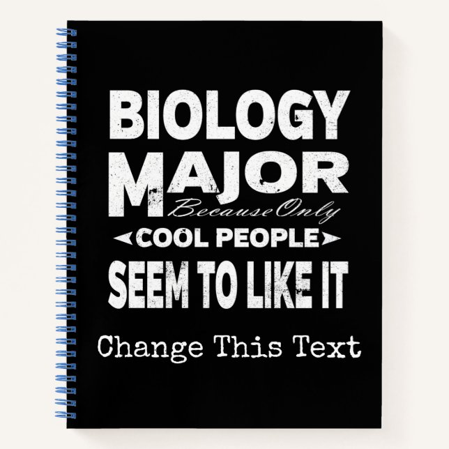 Cuaderno La Universidad de Biología es la que más le gusta  (Anverso)