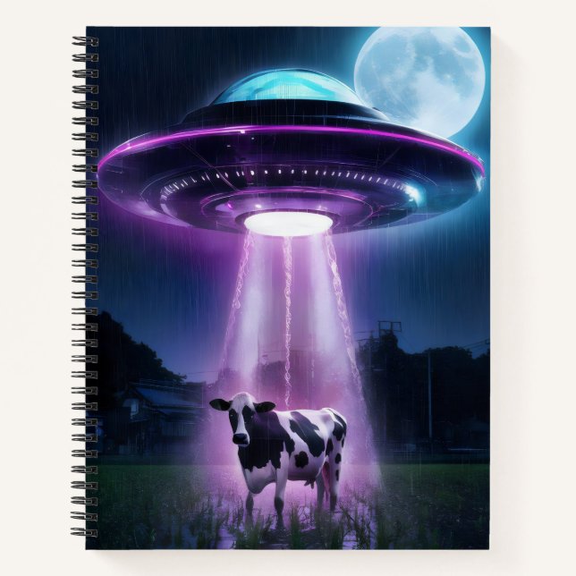 Cuaderno La vaca conoce a los extranjeros. (Anverso)