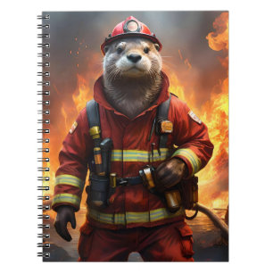Cuaderno **"La valentía deslumbrante: El bombero de los des