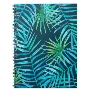 Cuaderno La vegetación exuberante de las plantas tropicales