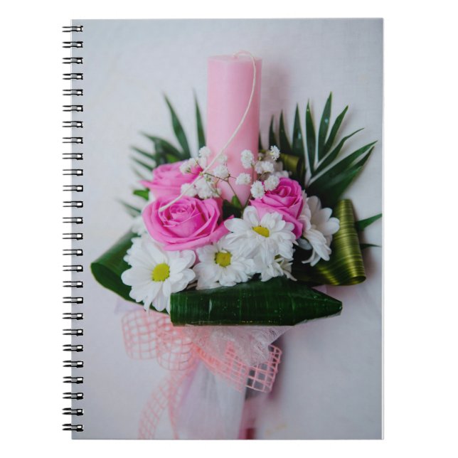 Cuaderno La vela del bautismo (Frente)