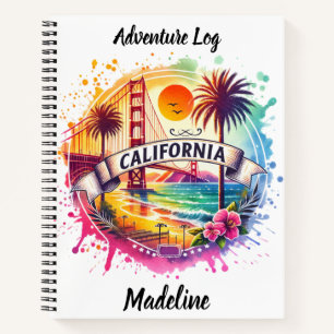 Cuaderno La vibrante costa de California