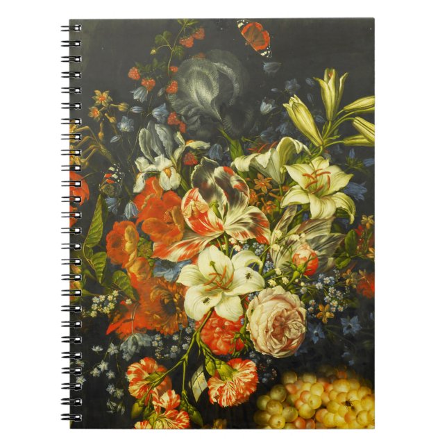 Cuaderno La vida con flores y fruta (Frente)