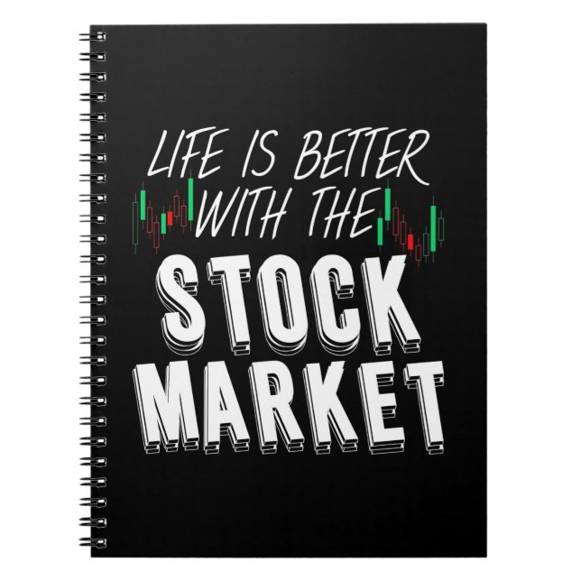 Cuaderno La Vida Del Inversor Es Mejor Con El Mercado De Va (Frente)