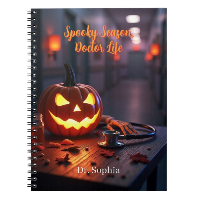 Cuaderno La vida del Médico de temporada de fantasía person (Frente)