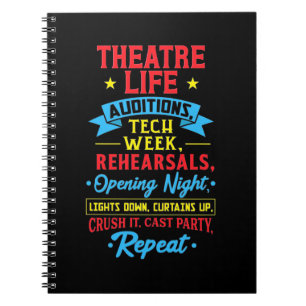 Cuaderno La Vida Del Teatro Para El Actor