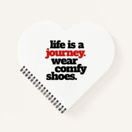 Cuaderno La vida divertida es un viaje...