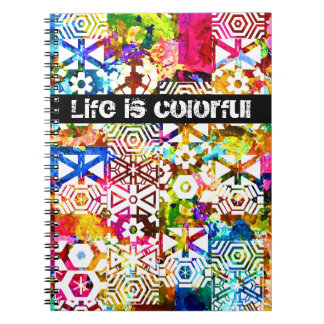 Cuaderno La vida es colorida