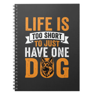 Cuaderno La vida es demasiado corta para los amantes de los