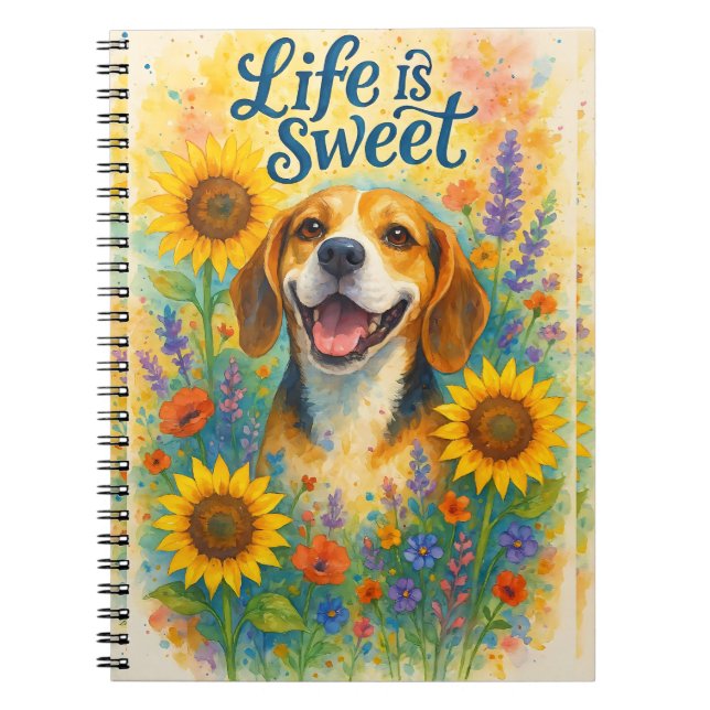Cuaderno La vida es dulce  (Frente)