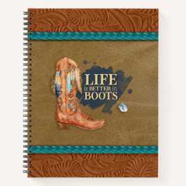 Cuaderno La vida es mejor en Boots