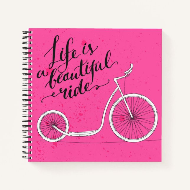 Cuaderno La Vida Es Un Paseo Maravilloso (Anverso)