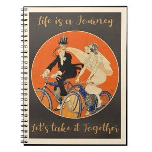 Cuaderno La vida es un viaje, amor,