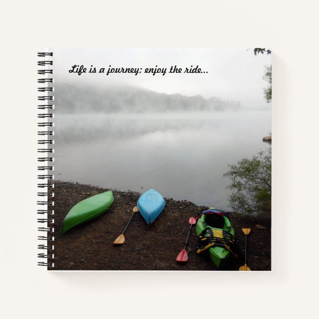 Cuaderno La vida es un viaje - Inspirador (Anverso)