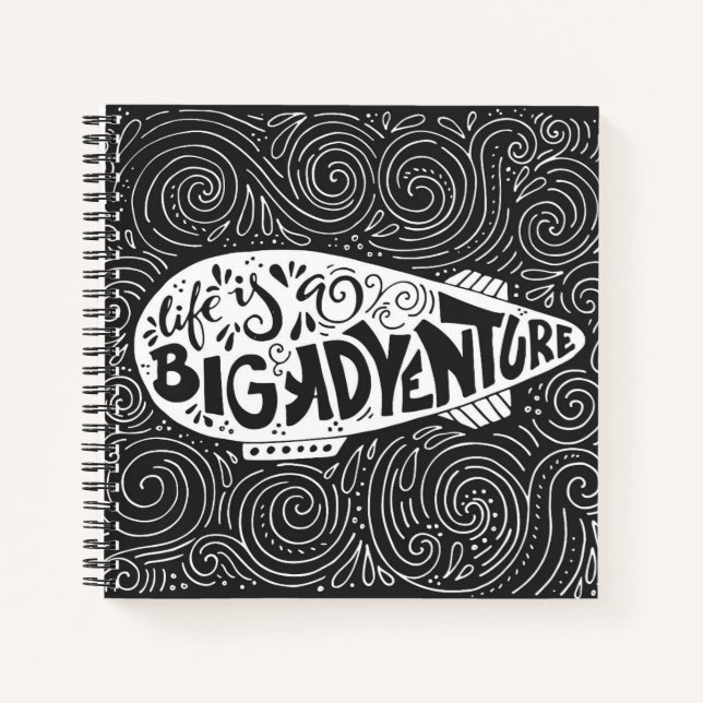 Cuaderno La Vida Es Una Gran Aventura (Anverso)