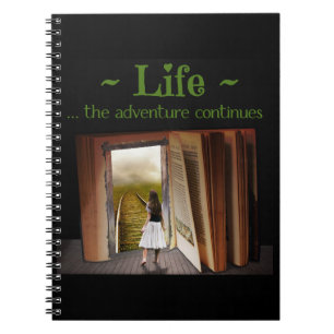 Cuaderno La vida, la aventura continúa