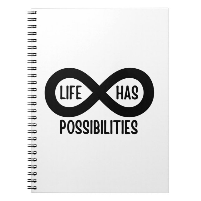 Cuaderno La Vida Matemática Nerviosa Tiene Posibilidades (Frente)