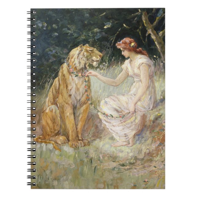 Cuaderno La vieja dama de la Coquette y el tigre de Victori (Frente)