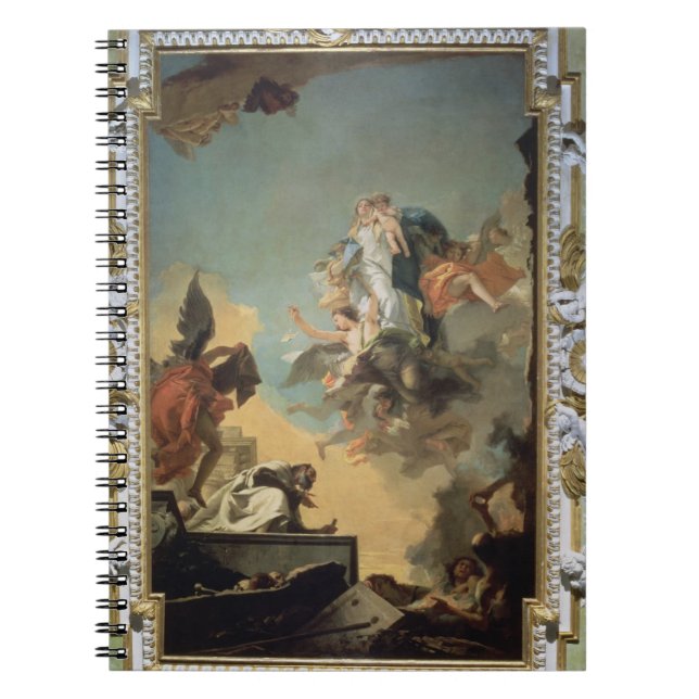 Cuaderno La Virgen de Carmel que da el omóplato al Ble (Frente)